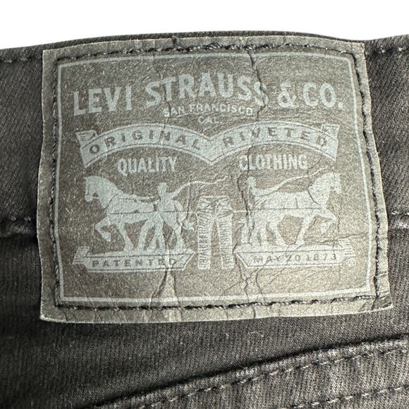 Levi's | W25 L30 | Black Chrome Hearts Inspired 725 High Rise Bootcut Jeans - Picture 6 of 9